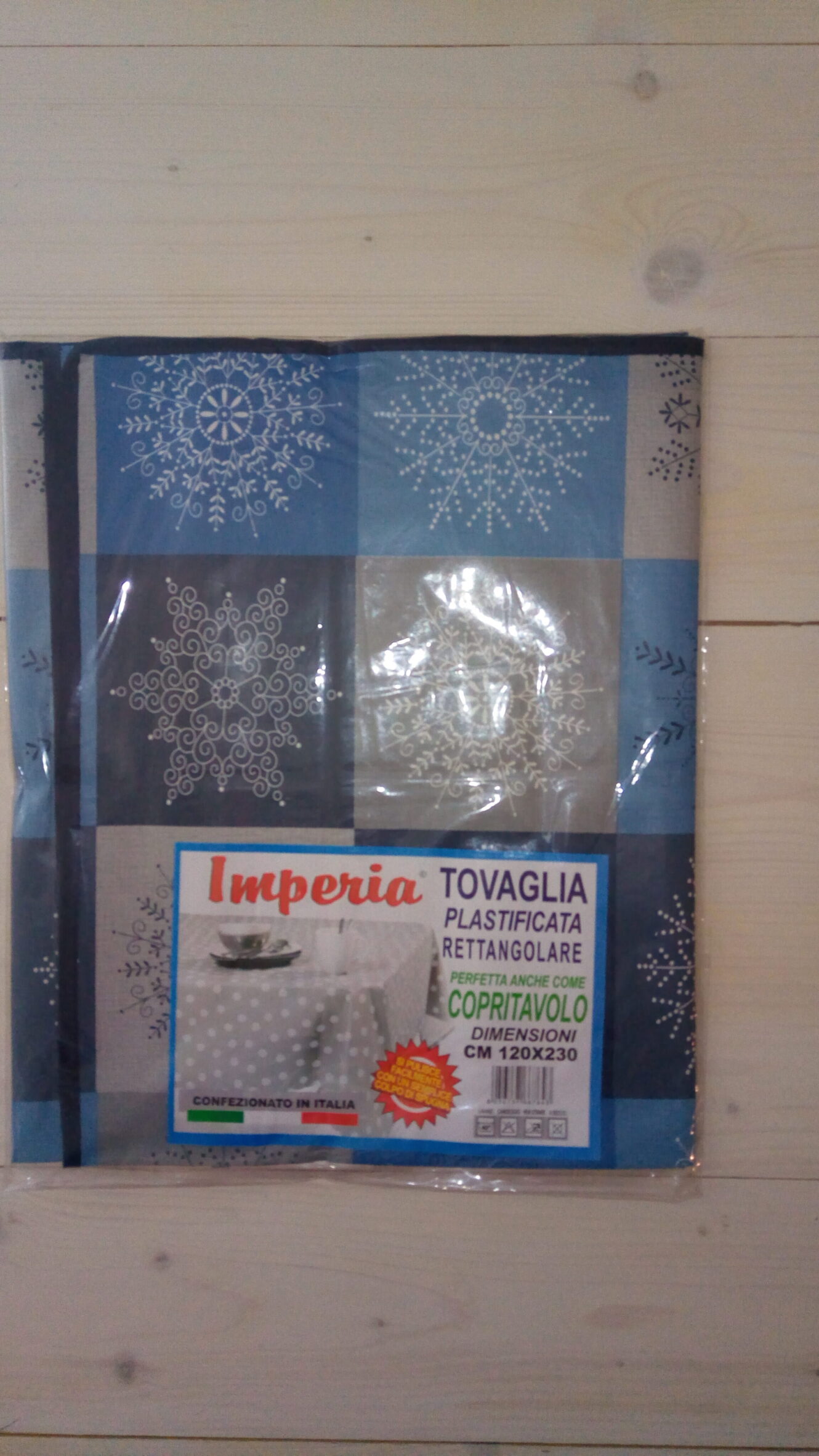 TOVAGLIA IN PLASTICA CERATA rettangolare MARCA Imperia, 120 x 160